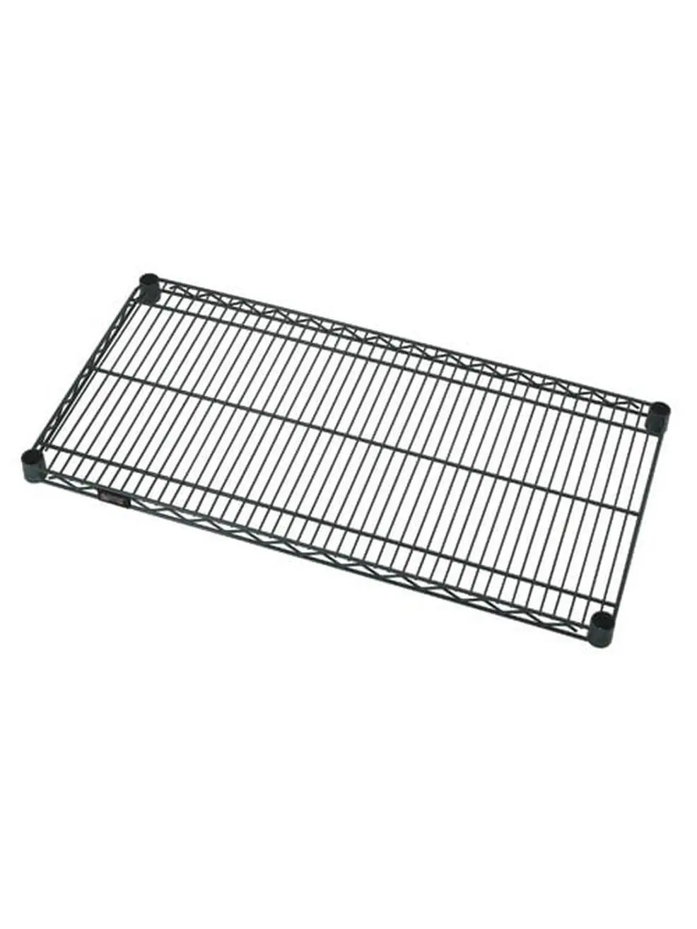 Quantum Storage Proform 1-Layer Rectangular Wire Mesh Unit - 24 x 54 in, All Welded Construction, Shelf Support Compatible, Attaches to Posts, Home Organiser Storage Solution