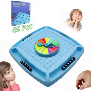 Magnetic Chess Game Set,Magnet Board Games with 40 Magnetic Stones,Strategy Game,Family Party Game for Kids and Adults tiktok shop