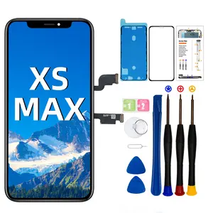 EFAITHFIX for iPhone Xs MAX LCD Screen Replacement 6.5 Inch Assembly Display 3D Touch Screen Digitizer with Repair Tools Kit Tempered Glass Waterproof Adhesive for A1921, A2101, A2102, A2103, A2104