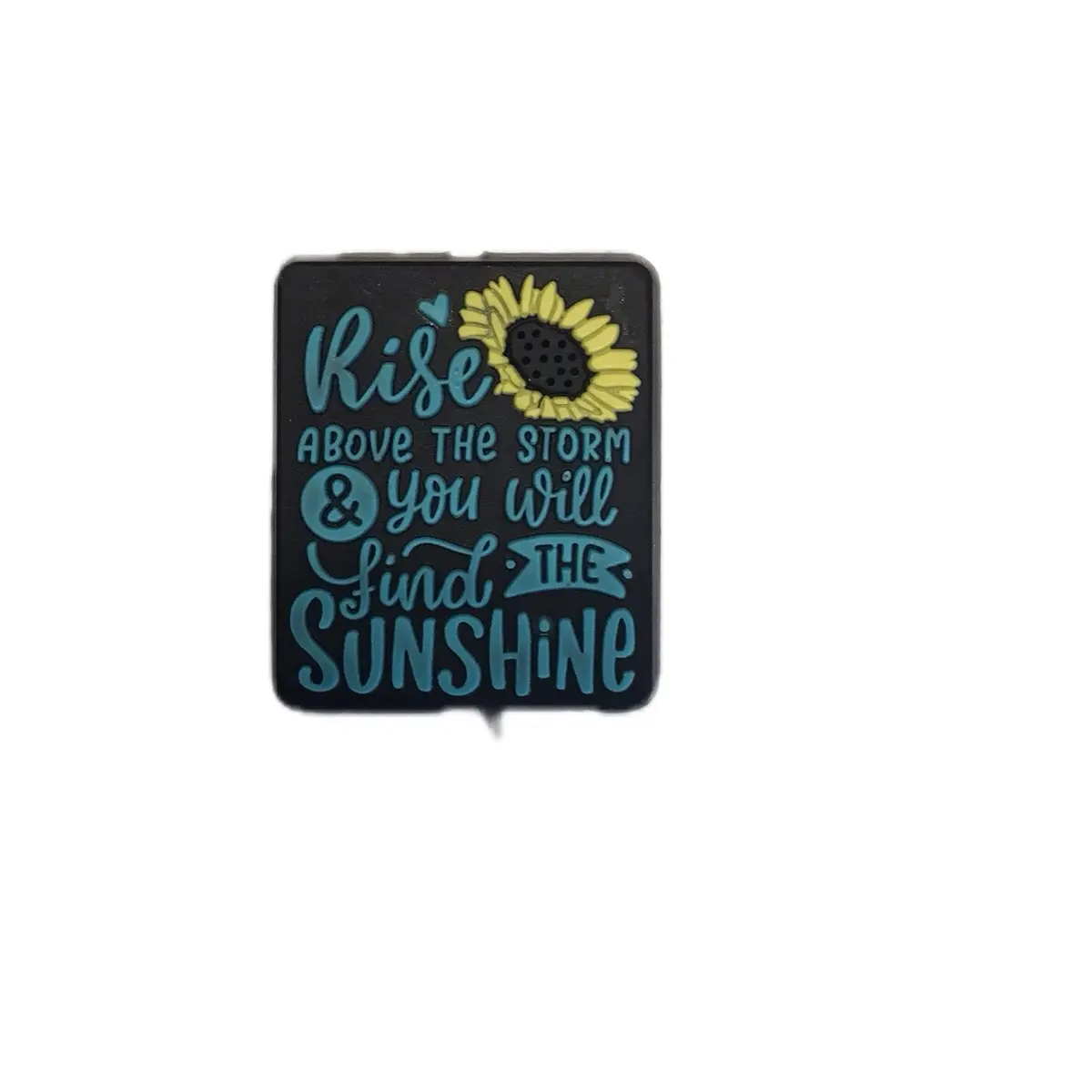 Rise and Shine Focal Bead silicone beads