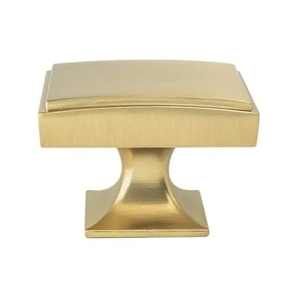 Berenson BE2158 1MDB 0.562 in. Hearthstone Modern Knob, Brushed Gold