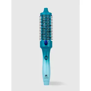 FAUXblo Thermal Blowout Brush 1.5" - Airless, Heated Blowout Tool for Mid-Length Hair - Fusion Technology