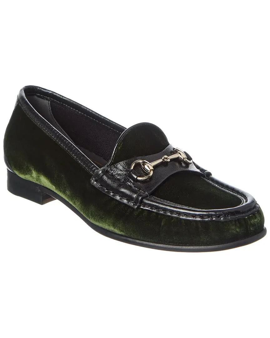 Gucci Horsebit 1953 Velvet & Leather Loafer Gucci Horsebit 1953 Velvet & Leather Loafer