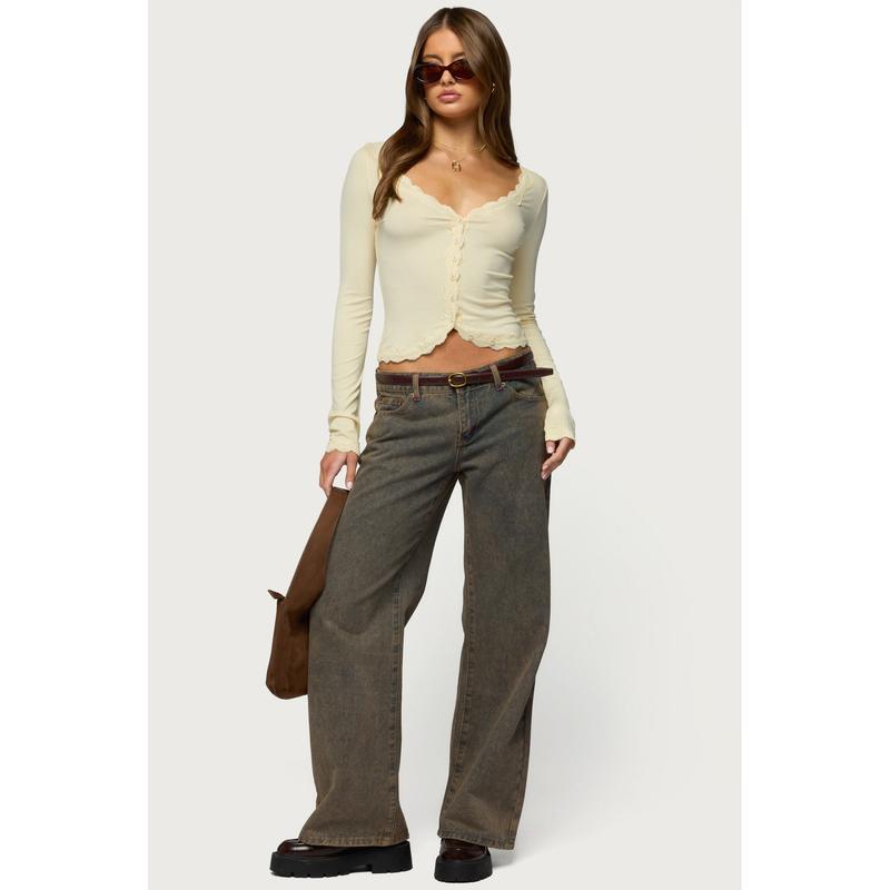 Gayle Lacey Button Up Top