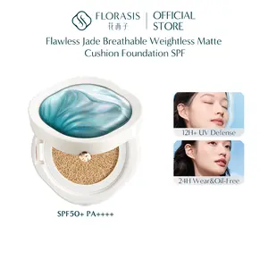 Florasis Flawless Jade Breathable Weightless Matte Cushion Foundation SPF50+PA++++