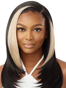 ETINA Sleek Lay Part-Outre Synthetic Wig with Natural Looking Hair and Stylish Design