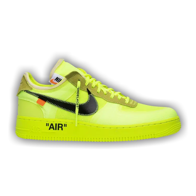 Off-White x Nike Air Force 1 Low 'Volt' - Used