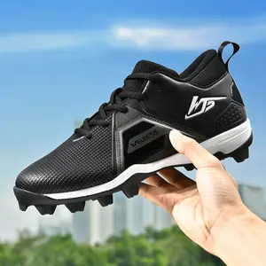 Professional Men's Baseball Softball Shoes with Non-Slip Cleats for Outdoor Training and Competition Women's Neutral Running Unisex Water Breathable Mesh safety shoe Sneaker Golf casual quick Quick-Dry Aqua Peloton Cycling Shoes with Cleats