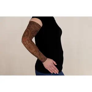 Beauty-Full Mocha Gradient Compression Arm Sleeve