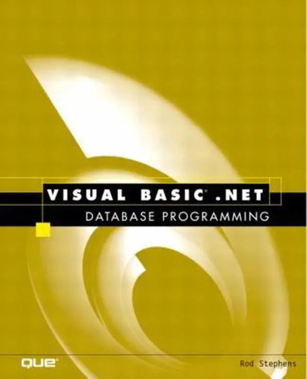 Used Good Book - Visual Basic.Net Database Programming by Rod Stephens (Paperback), Tutorial