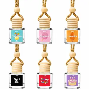 Whiff Hanging Car Air Freshener – Long Lasting Fragrance Diffuser Bottle