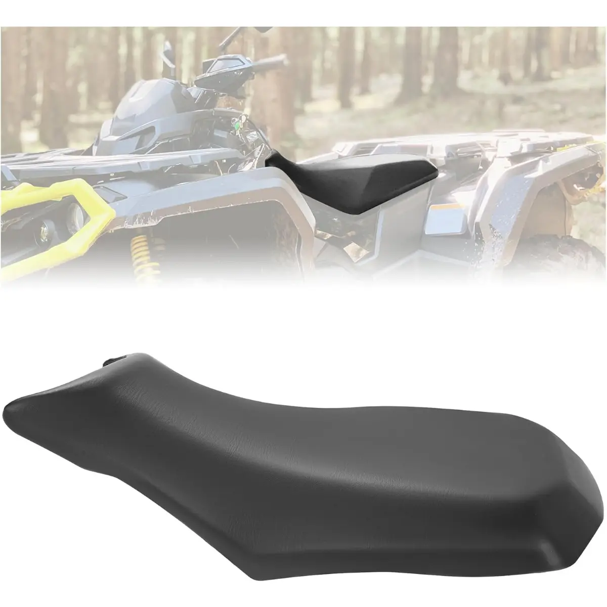ATV Complete Seat Replacement Compatible with 2012-2018 Can-Am Outlander 400 500 650 800R 1000/2015-2018 Outlander L 500 Max 450 Max 500 Replacement for 715500358 708002146 708001536 708001501
