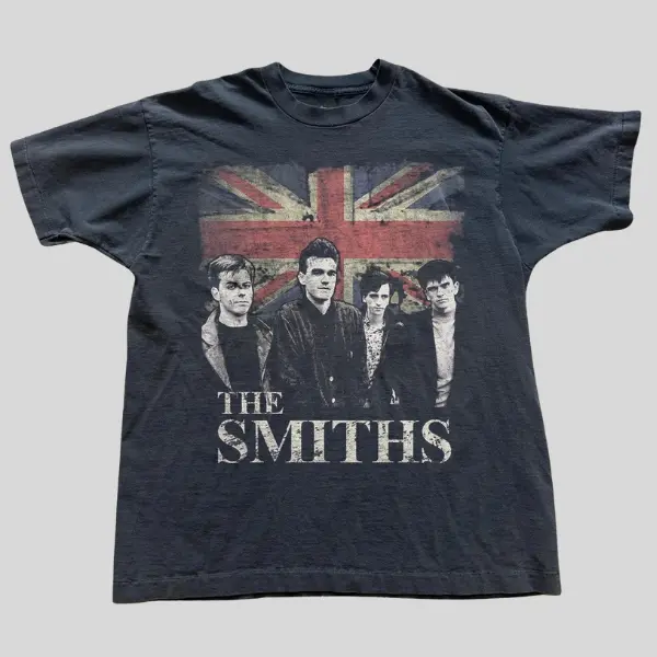 The Smiths Meat Is Murder tee, 90s retro Morrissey graphic shirt