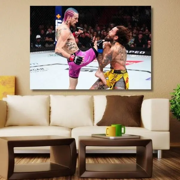 Suga Sean O'Malley UFC 299 Poster, Wall Art Quality Paper 8x12 to 27x40inch