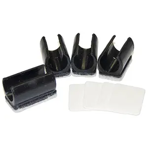 212 MAIN TruGuard Heavy Duty Snap On Felt Glides, 0.75-0.87 in., Tan, Adhesive Backing, Easy-Adhesive Setup, Pack of 4