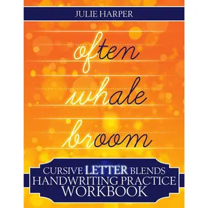 Cursive Letter Blends Handwriting Practice Workbook: Learn to Handwrite - Paperback