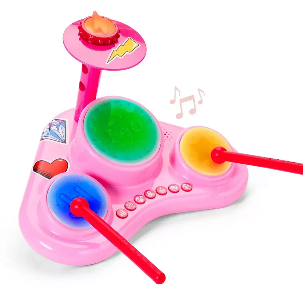 FAO Schwarz Preschool Electronic Drum Kit Music Toy for Toddlers 18 Months & Up