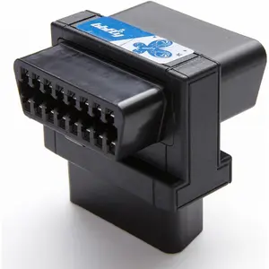OBD2 Splitter, -B31 Full 16pin OBDII Port 1 Male Splitter to 2 Female Extension  1.6IN/4CM (B31 1PACK)