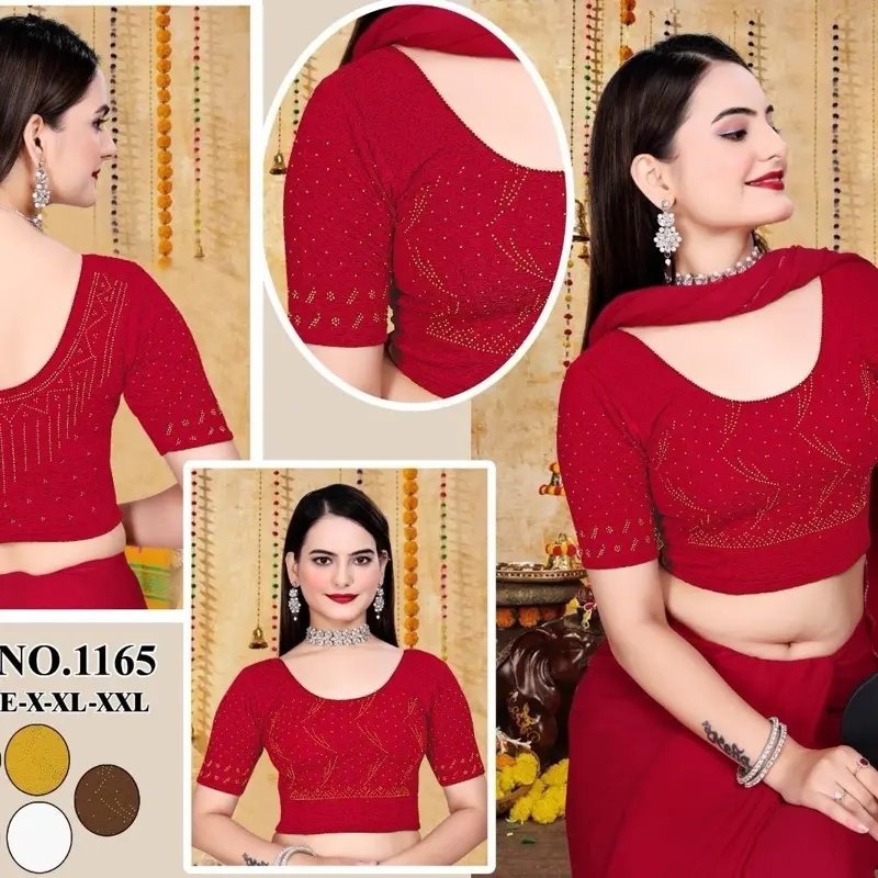 Starching blouse