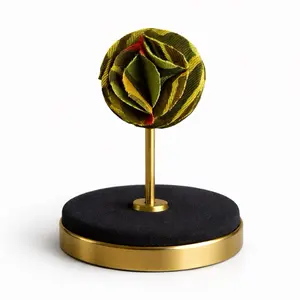 Olive Ember Lapel Flower