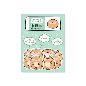 Sticker Flakes • Bear Shopping