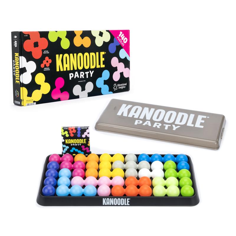 Educational Insights Kanoodle Party Game, Ages 8 to 108; Puzzle Game, party game, Logic Game, Brain Teaser, Travel Game, Collectible, Critical Thinking Skills from Educational Insights