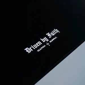 Driven by Faith Decal