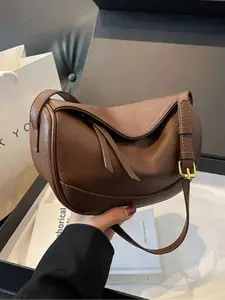 Japanese Style Casual Crossbody Bag, Crossbody Shoulder Handbag, Small Sport Shoulder Bag, Casual Fashion Bag, Commute Bag, Elegant Plain Design, All Seasons Use