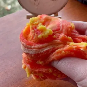 Golden Hour Slime Cloud - Peachy Color Jelly Slime with Unique Textures & No Scent for Slime Enthusiasts