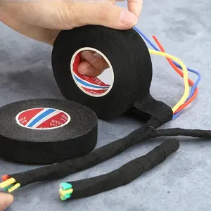 High Temperature Resistant Flame Retardant Electrical Insulation Tape - Waterproof, Moisture-Proof, Multi-Purpose with High Adhesion, Strong Tear-Resistant Industrial Grade for Wire Bundling, Cable Repair & Circuit Fixing