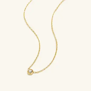 Bezel Necklace