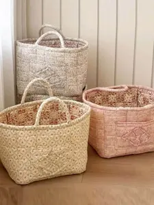 Car Interior Portable Storage Basket, Multipurpose Basket, Clothing Book Work Supplies Home Organizer Bag, Space Saving Car Accessory