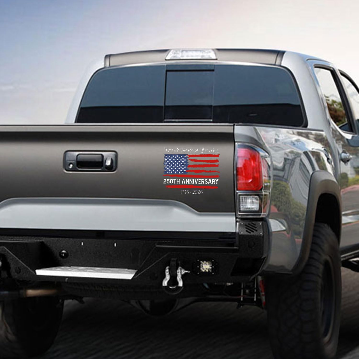 (3 pieces pack)1776-2026 United States Independence 250th Anniversary Sticker, American Flag Patriotic Vinyl Sticker, for Cars, Windows, Refrigerators, Bumpers, Motorcycles (10*13cm)