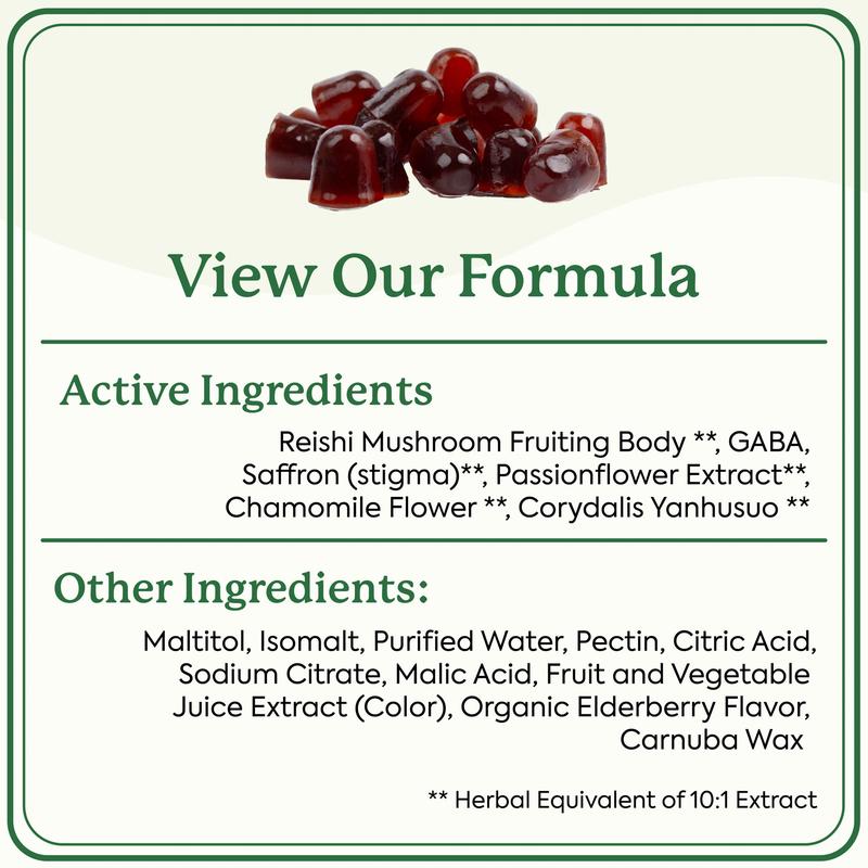 WonderSleep Mushroom Gummies by Plant People - Sugar Free, Melatonin Free, All Natural Sleep Gummy Supplement Healthcare Dietary