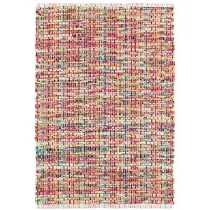 Vista Chindi Handwoven Cotton Rug