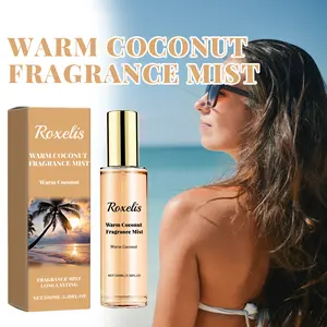 CocoPassion Coconut Perfume Spray- Date &Commute Pocket Size, Hormone-Triggering Scent Lock with 12H PlantEssence, Ambiance Amplifier for RomanticTension