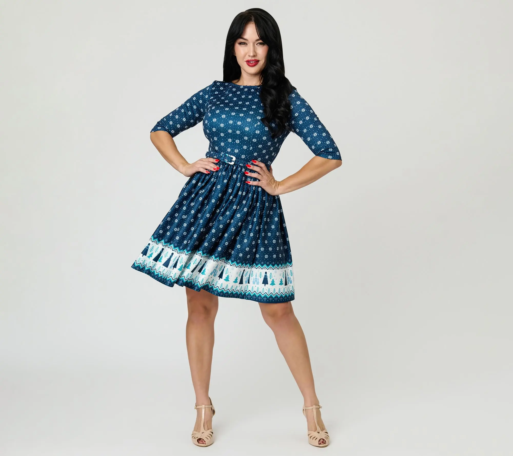 Disney's Frozen Collection by Unique Vintage Dress Disney's Frozen Collection by Unique Vintage Dress