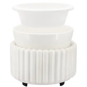3 in 1 Ceramic Wax Melter with Silicone Dish for Home Use