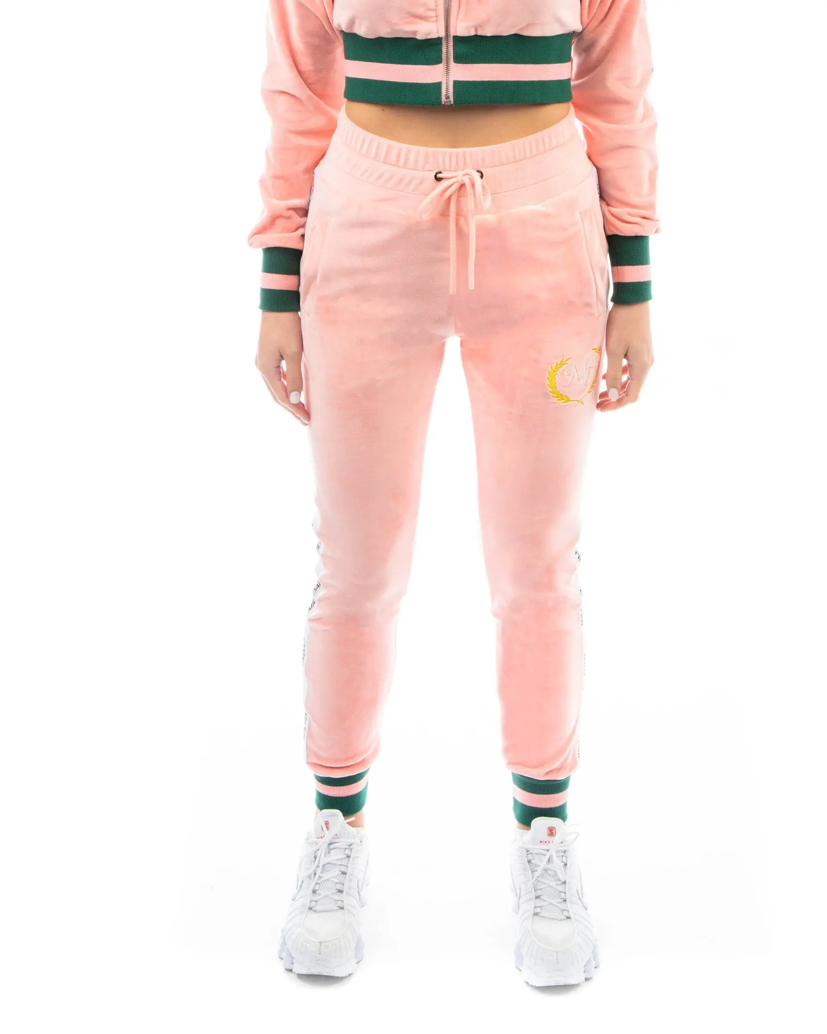 Velour Pant - Pink
