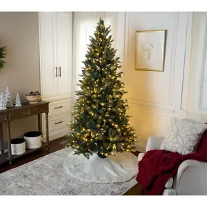 7' Christmas Tree with Color Flip LEDs by Kim Gravel