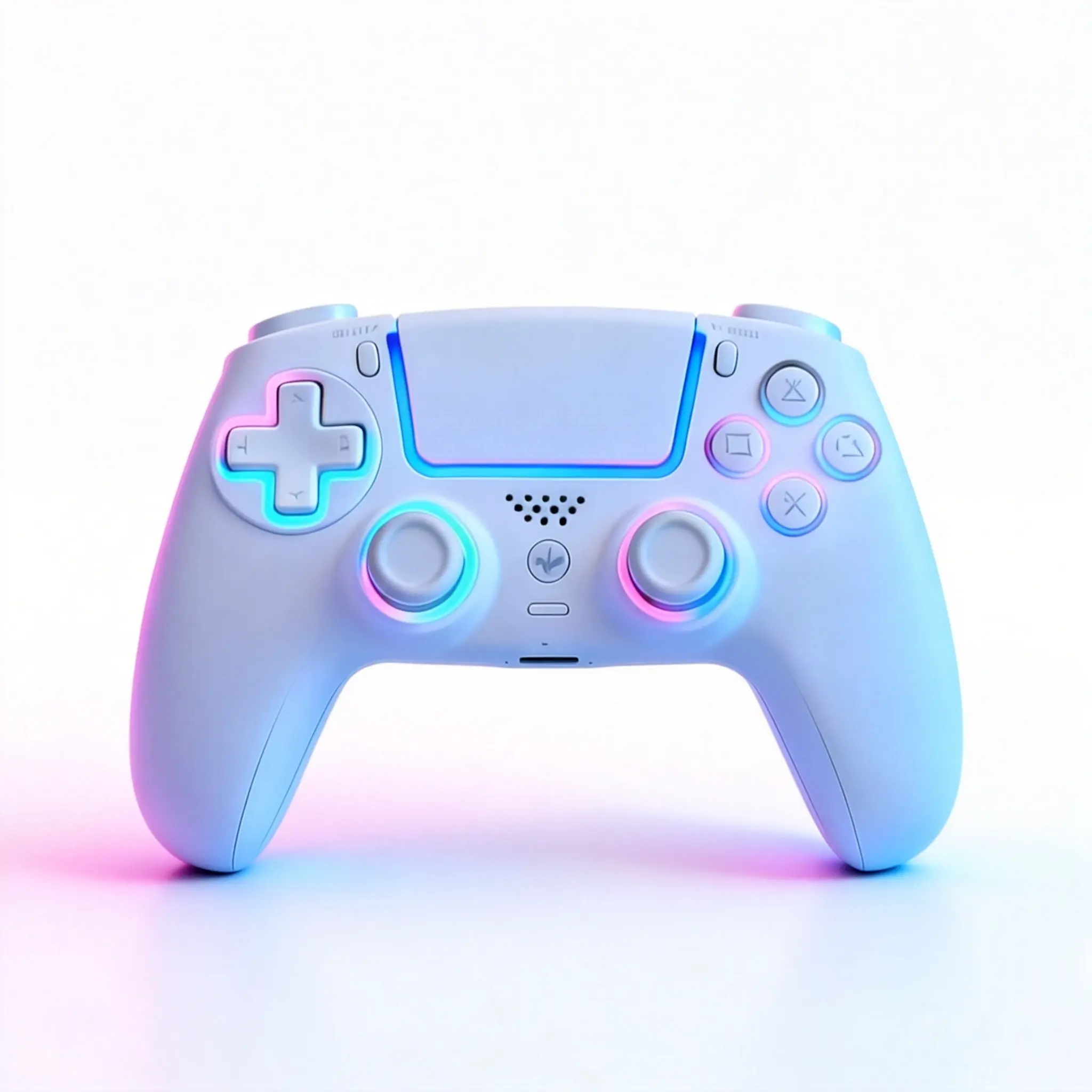 Anti-Drift Hall Effect Controller for PS5/PS5 Pro/PC, Wired Adjustable Console Gamepad with 3 RGB Colors, Dual Vibration, Turbo, 6-Axis Gyro, Programmable Buttons, 3.5mm Headset Jack, 1000mAh Battery, Holiday Gift for Gamers, Controllers For Ps5