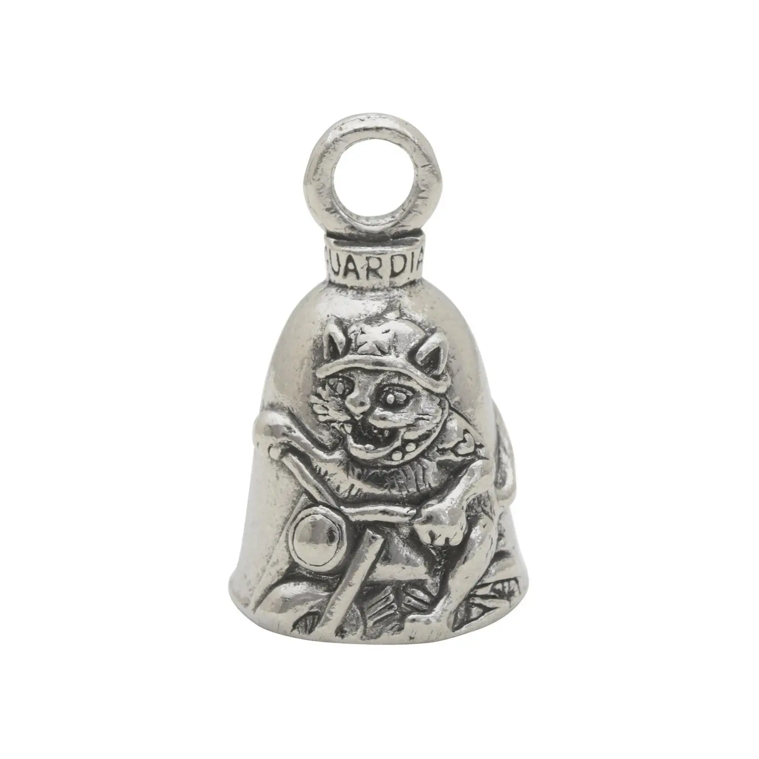 Guardian Bell - Biker Cat Good Luck Bell guardian bell