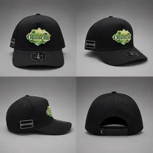 Unisex Olancho Black Hat, Special Edition with Honduras Flag