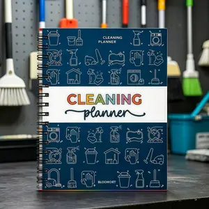 ADHD Cleaning Planner - Cleaning Scheduleand Checklist Organizer for Adults and Teens -Daily, Weekly & Monthly Household CleaningChecklist for ADHD Minds - Stress-FreeHousework