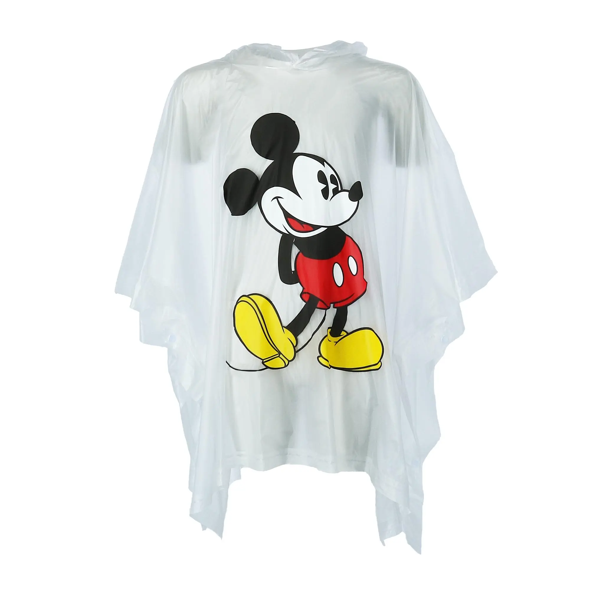 Jerry Leigh Disney Kid's Classic Mickey Mouse Rain Poncho, Ponchos