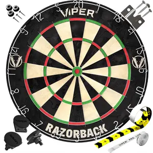 Viper Razorback Sisal Dartboard WDF Accredited