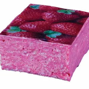 Marshmallow Crispy Cake- Tropical Fruit Strawberry