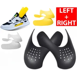 1 Pair Shoe Crease Protector, Fits Most Athletic Shoes, Reduces Toe Pressure, Anti-Crease Shoe Shield, Shoe Stretcher