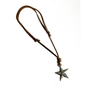 Collarbone Chain Temperament Simple Rope Five-pointed Star Necklace
