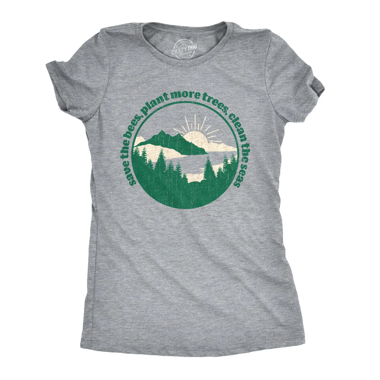 Womens Earth Day T Shirt Funny Awesome Environmental Nature Recycling Tee for Ladies Funny Womens T Shirts Cute Vintage Fashion Casual Ladies T-Shirt Gift Funny Environmental Top Women's Novelty Tees